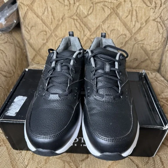 New FootJoy Golf Specialty Sneakers All Over Black Men's Size 8.5‎ Extra Wide